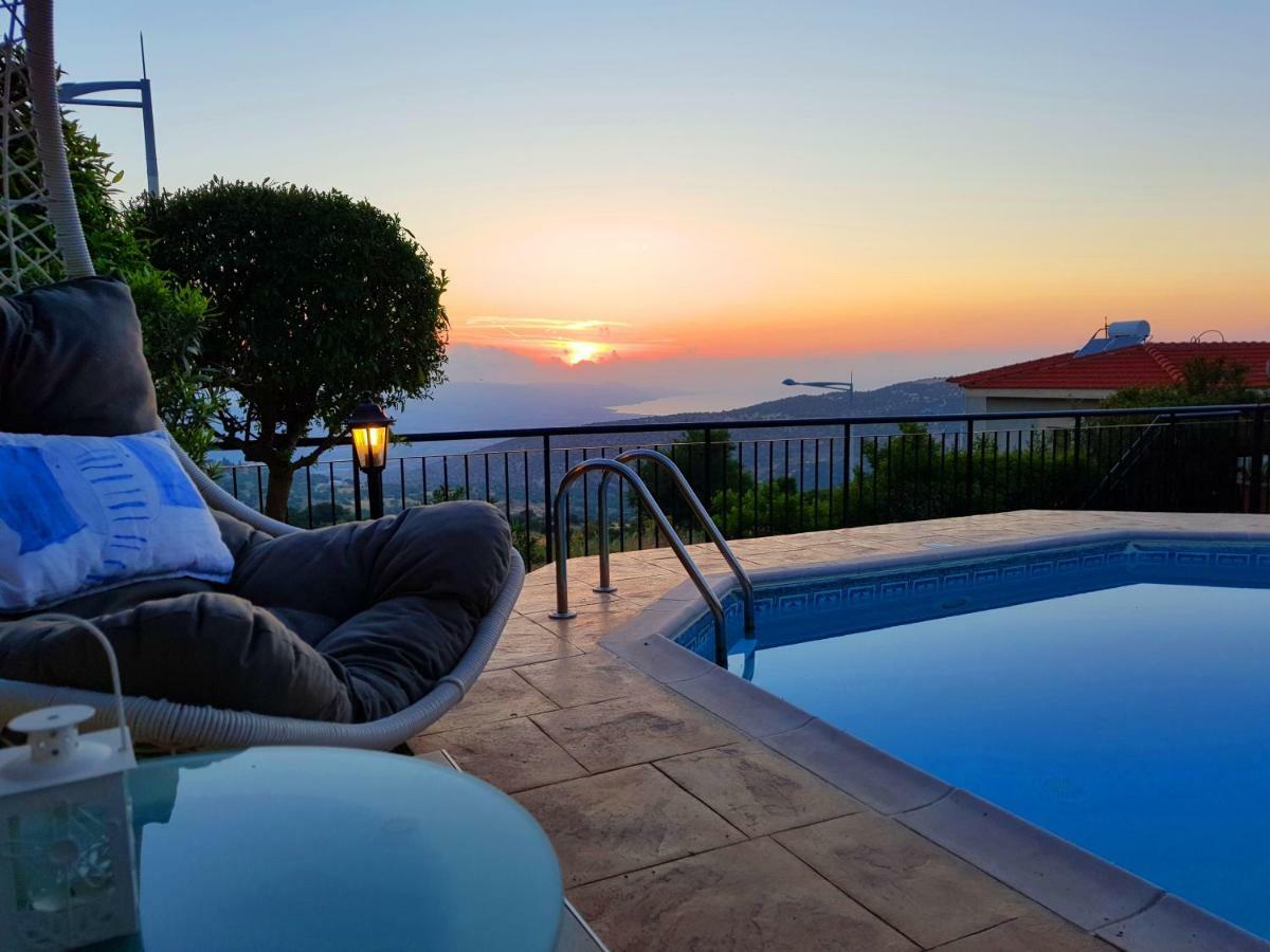 Ithaki House Villa Lysos ภายนอก รูปภาพ